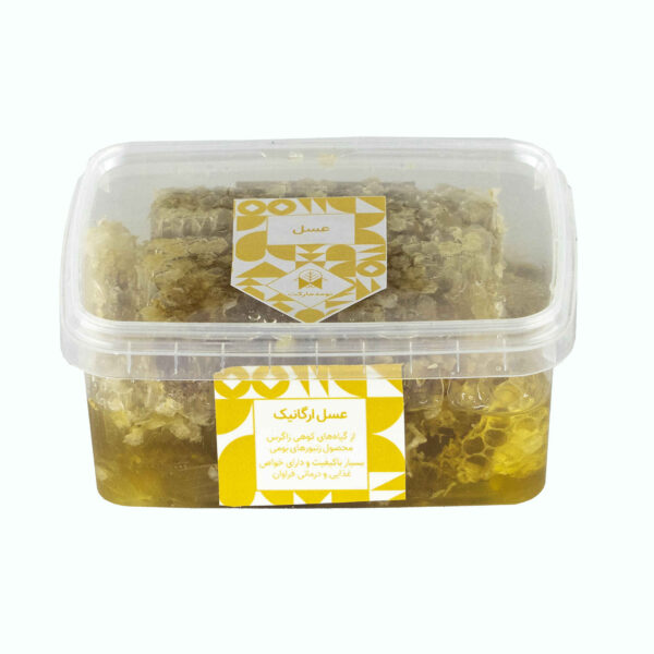 伊朗蜂蜜 – 含蜂巢，产自查哈马哈勒与巴赫蒂亚里地区，500 克