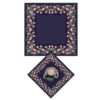 Thumbnail 3: 伊斯兰祈祷垫 Sajadah 花卉边框款
