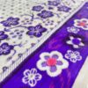 Thumbnail 4: 伊斯兰祈祷垫 加厚 Janamaz 花卉边框款 紫色