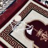 Thumbnail 3: 伊斯兰祈祷天鹅绒地毯 Sajadah 传统深红色