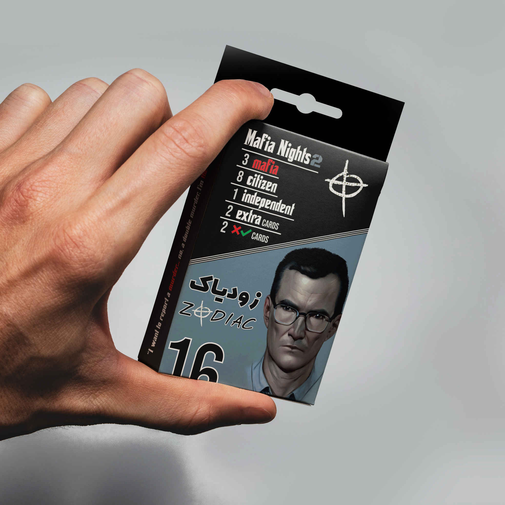 《狼人杀 Mafia》星座剧本卡牌游戏(波斯语版)