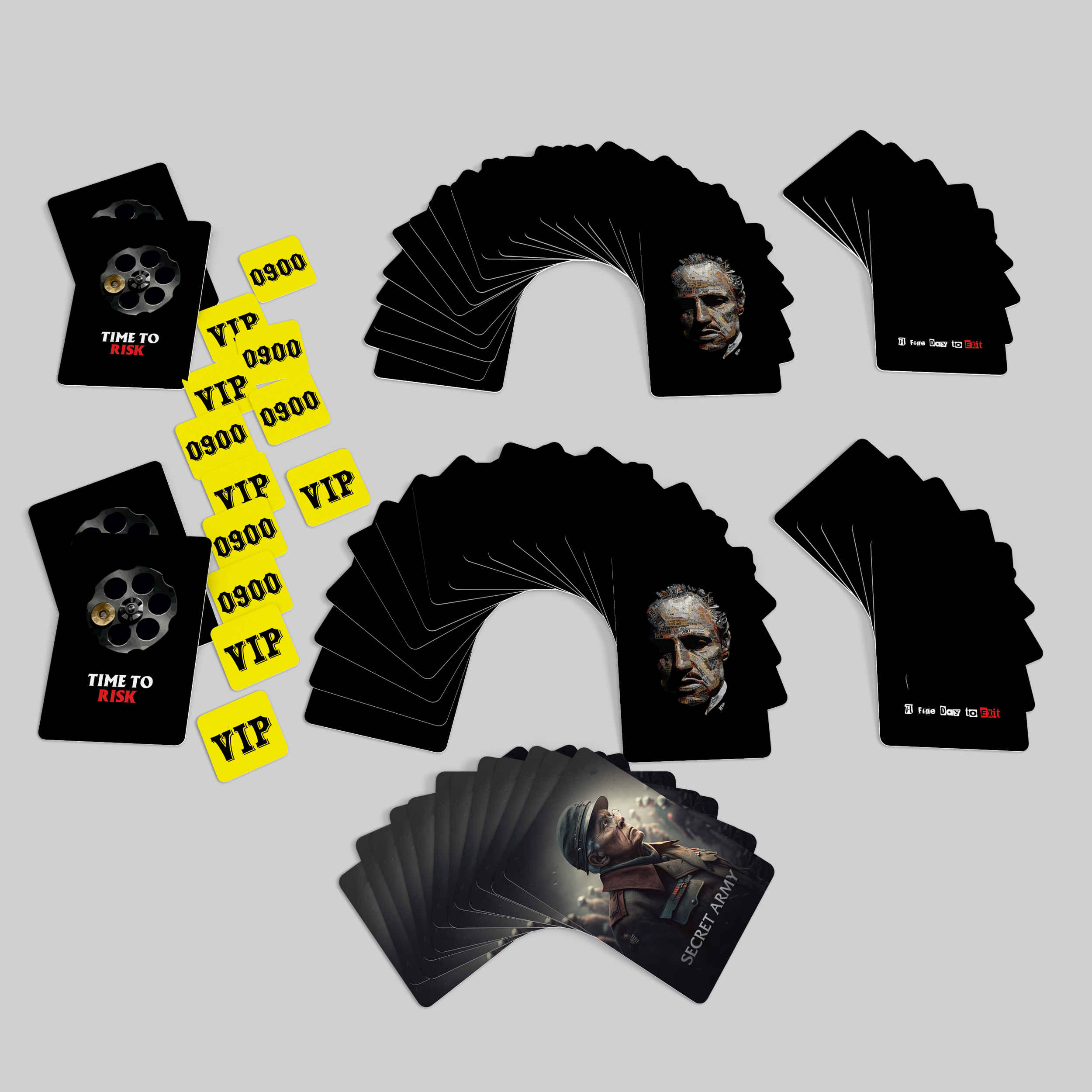 《狼人杀 Mafia》四大剧本卡牌游戏(波斯语版)