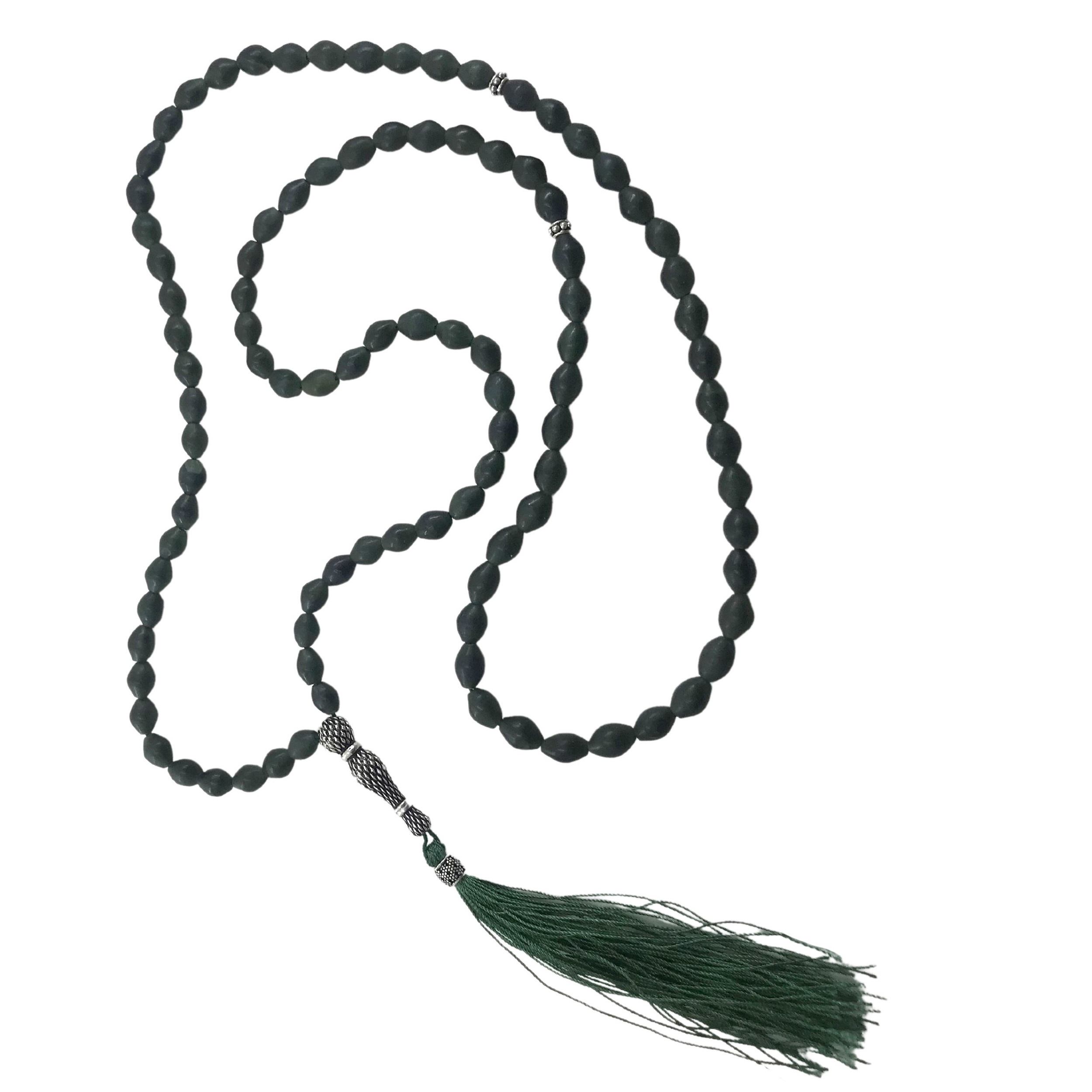 Main image of 伊斯兰阿富汗Shah Maghsoud念珠 深绿色 —— 101颗祈祷珠 Tasbih