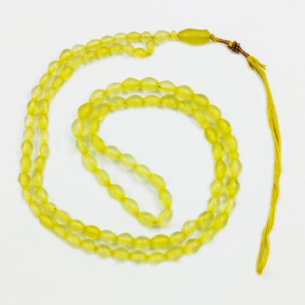 伊斯兰阿富汗Shah Maghsoud念珠 Yellow —— 101颗祈祷珠 Tasbih