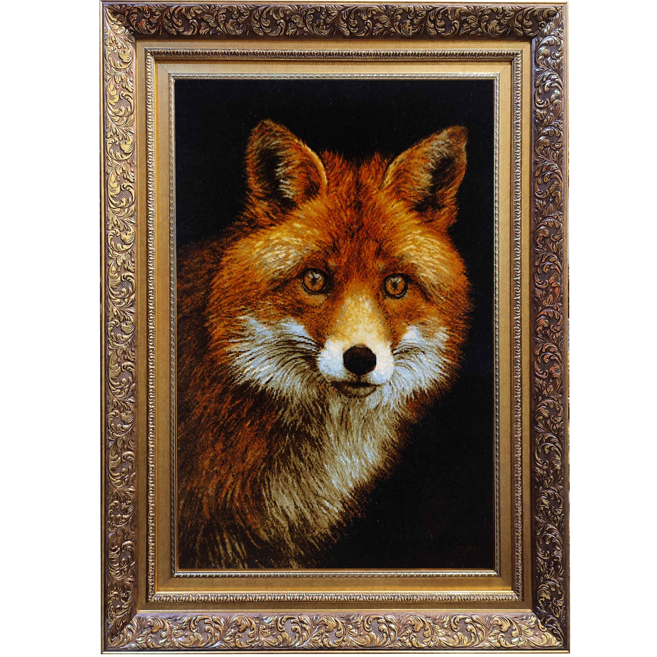 Main image of 手工结波斯挂毯 – 塔布里兹，赤狐图案