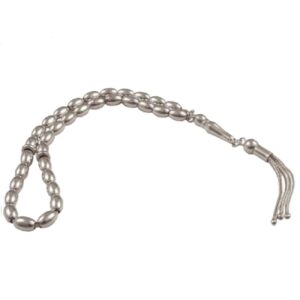 伊斯兰银念珠 Hadi —— 33颗祈祷珠 Tasbih