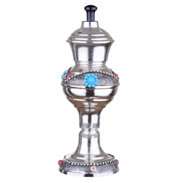 传统 Esfand 与 Bakhoor 烟熏炉 – 花卉设计