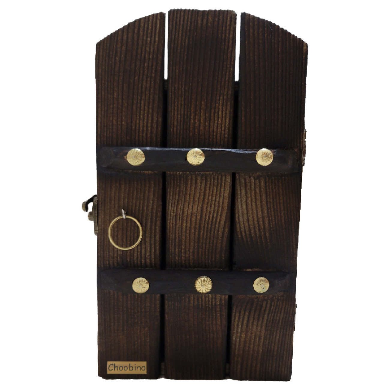 Main image of 手工波斯木质墙面钥匙挂架 – 传统风格老房门设计