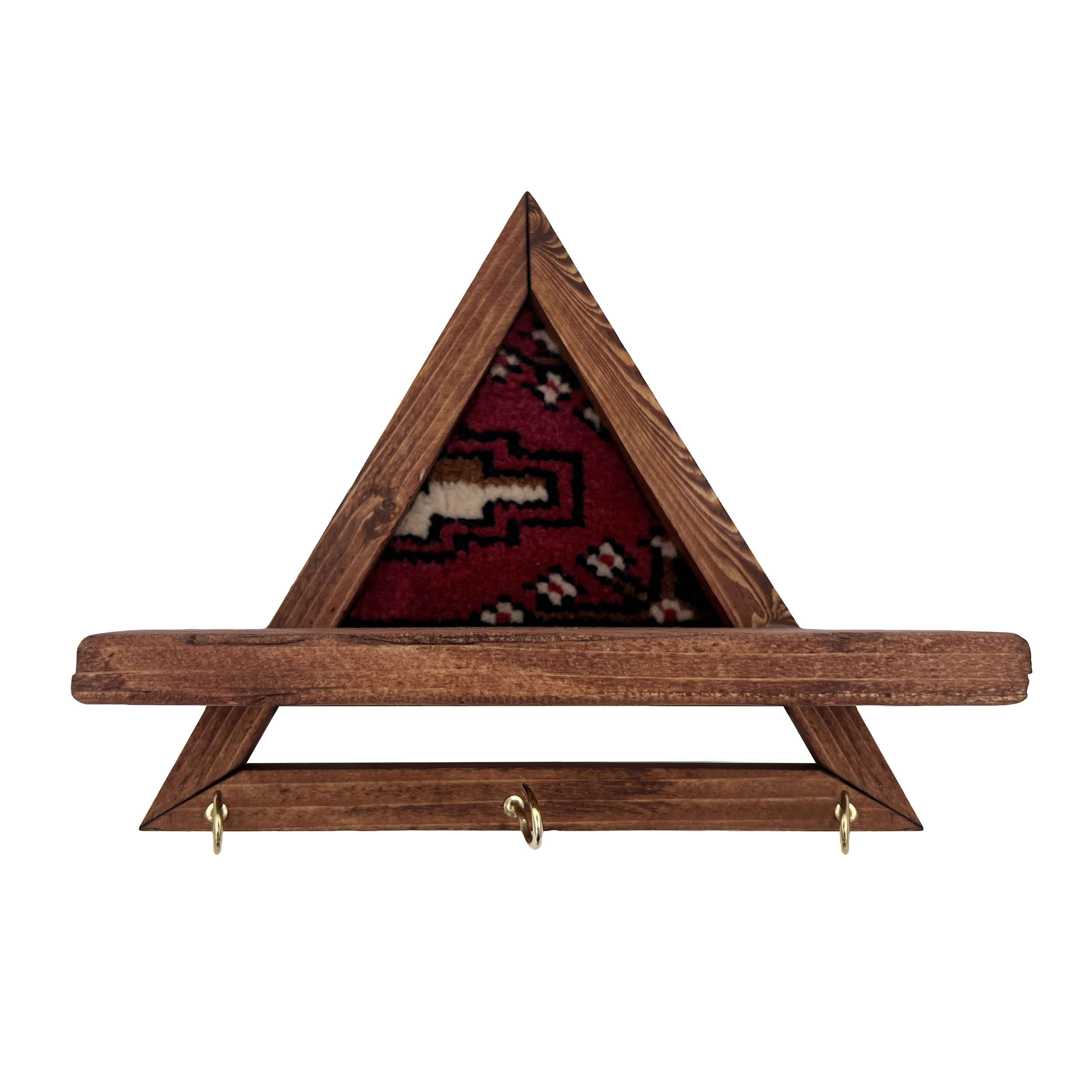 装饰性手工墙面钥匙挂架 – Torkaman 地毯设计,用于家居