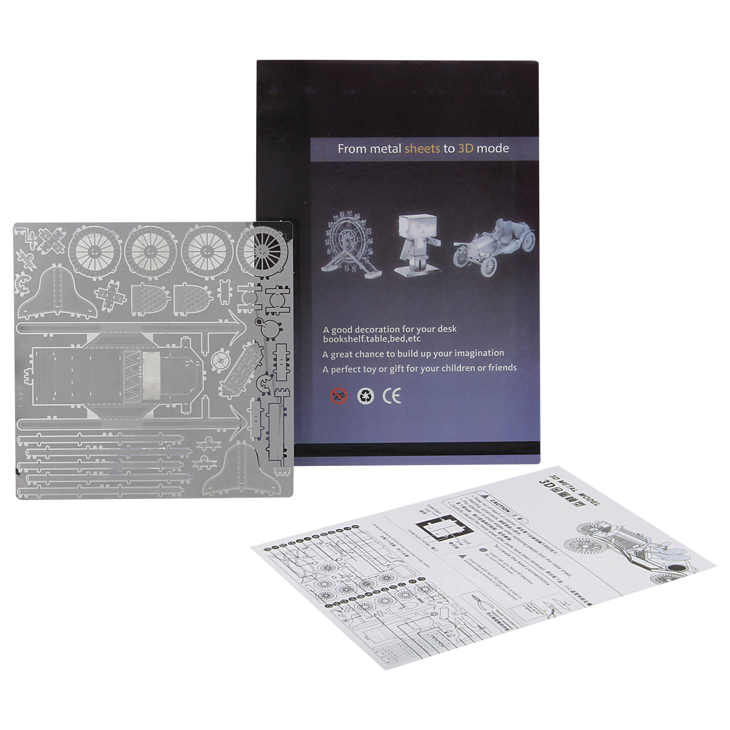 3D金属拼图 —— 经典汽车模型套件