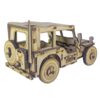 Thumbnail 7: 78片木质3D拼图模型套件 – 军用吉普车