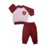 Thumbnail 4: 男婴条纹设计服装套装