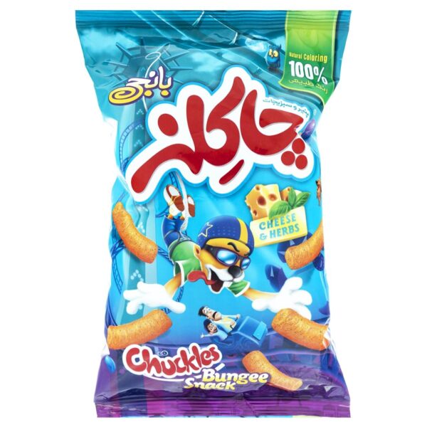 Chuckles 伊朗泡芙 – 芝士香草口味，52 克（15 包）
