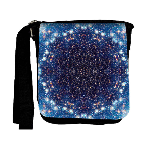 女款传统图案斜挎肩包