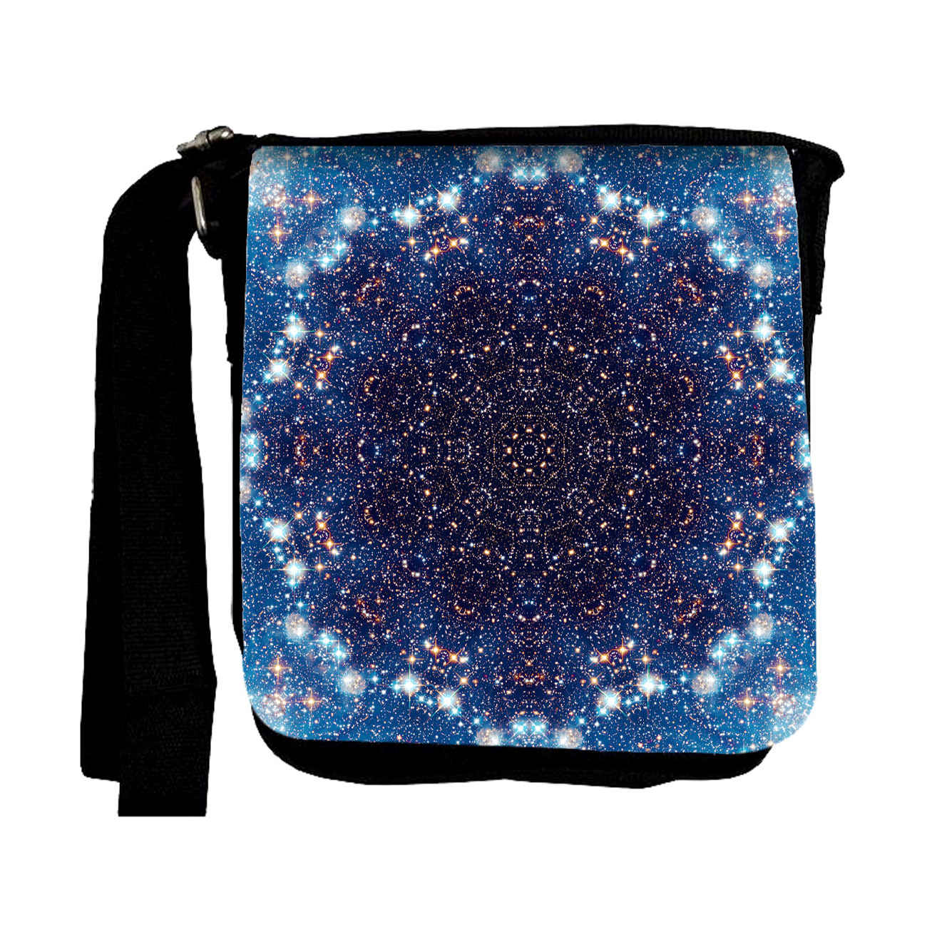 Main image of 女款传统图案斜挎肩包