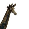 Thumbnail 4: 金色长颈鹿装饰雕像 – 高挑草原动物雕塑