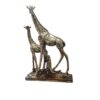 Thumbnail 3: 金色长颈鹿装饰雕像 – 高挑草原动物雕塑