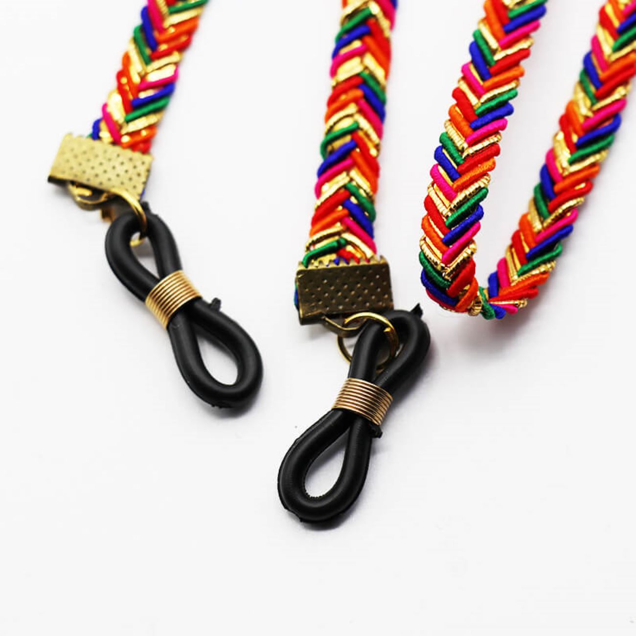 眼镜挂绳 – 编织尼龙设计