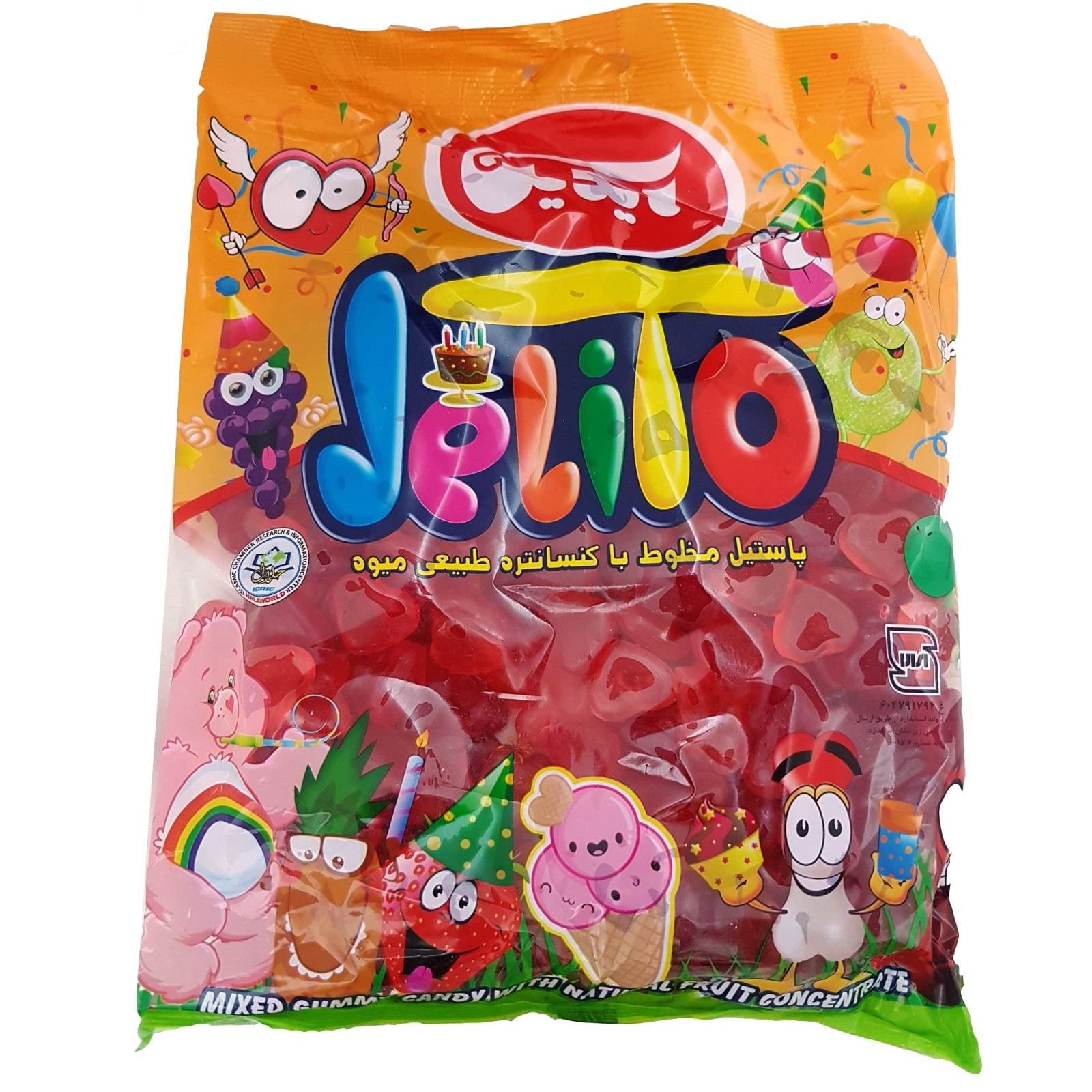 Main image of 清真软糖 – 心形水果口味 – Aidin (1000克)