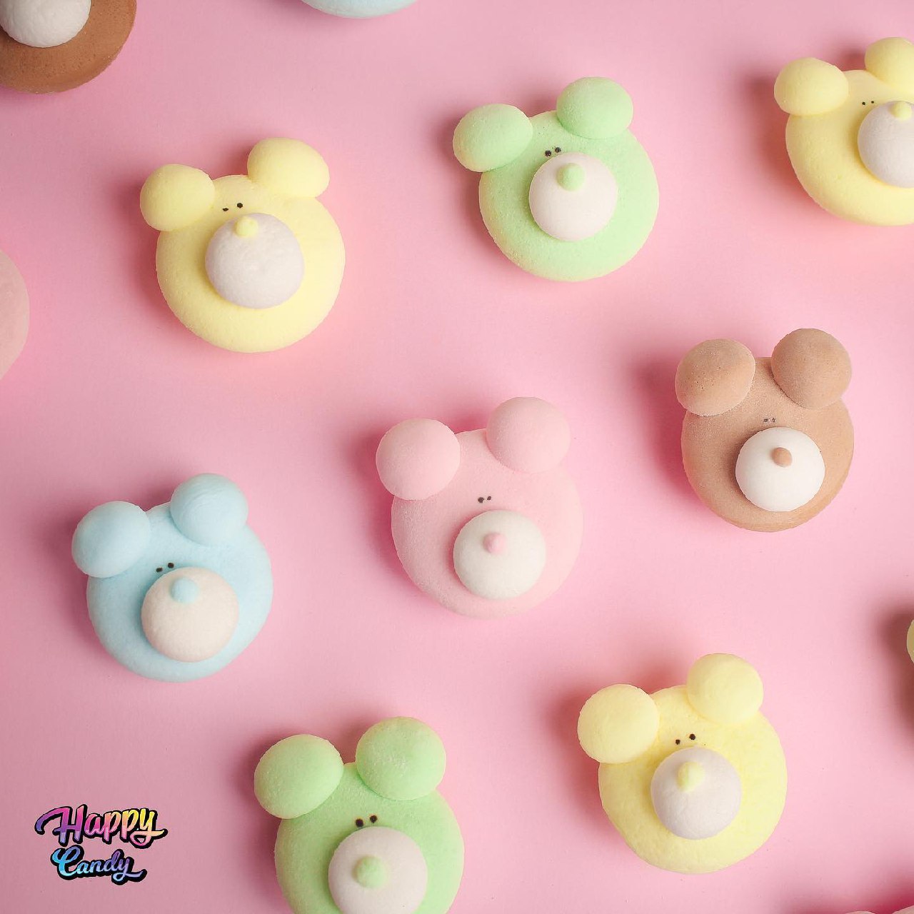 清真棉花糖 – 可爱动物造型 (儿童13片装)