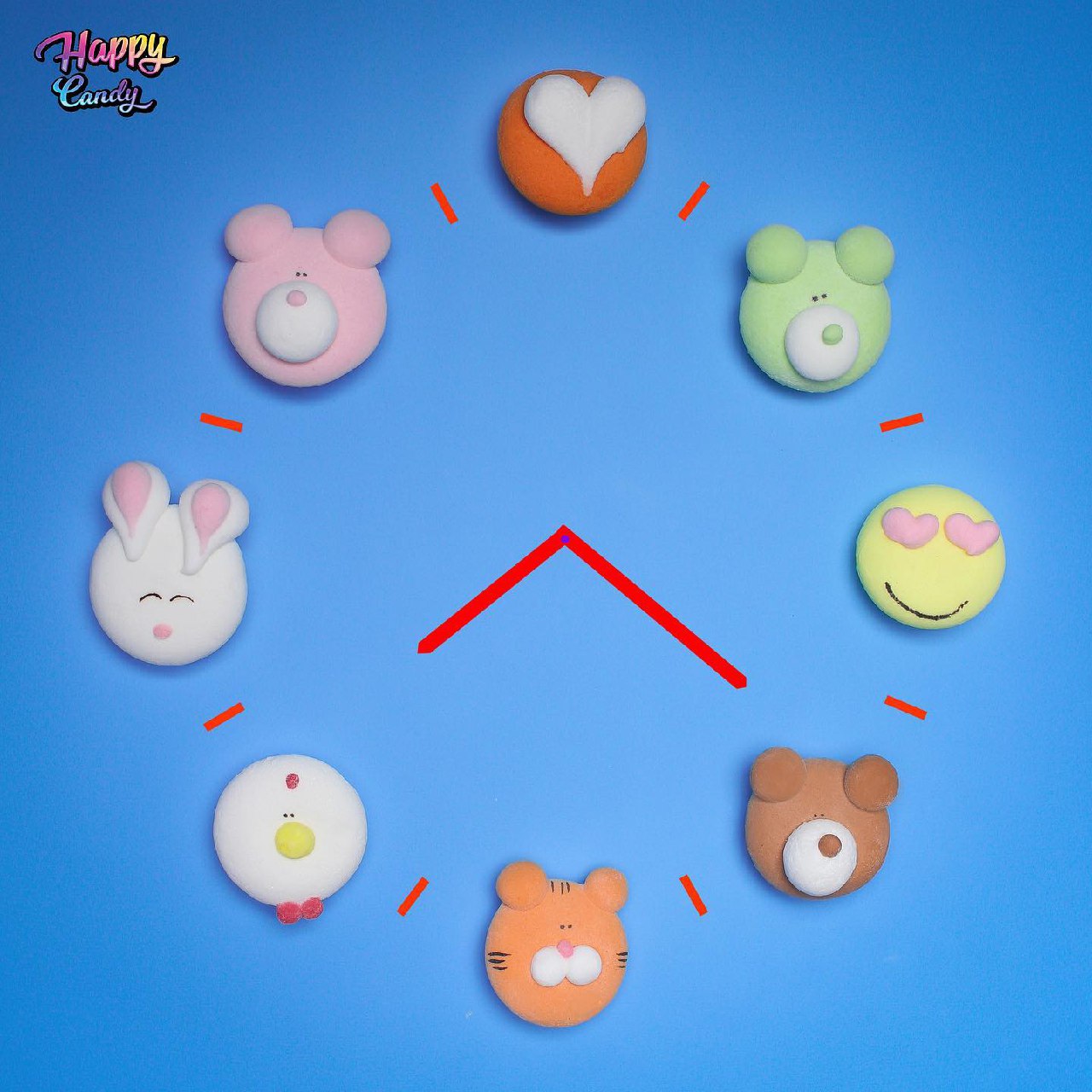 清真棉花糖 – 罐装可爱动物造型 (130克)