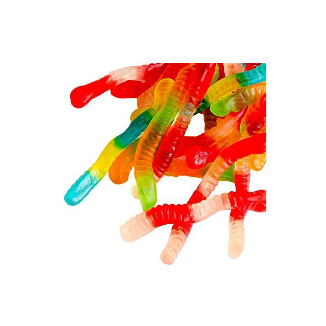 清真软糖 – 蛇形混合水果口味 – Aidin (1000克)