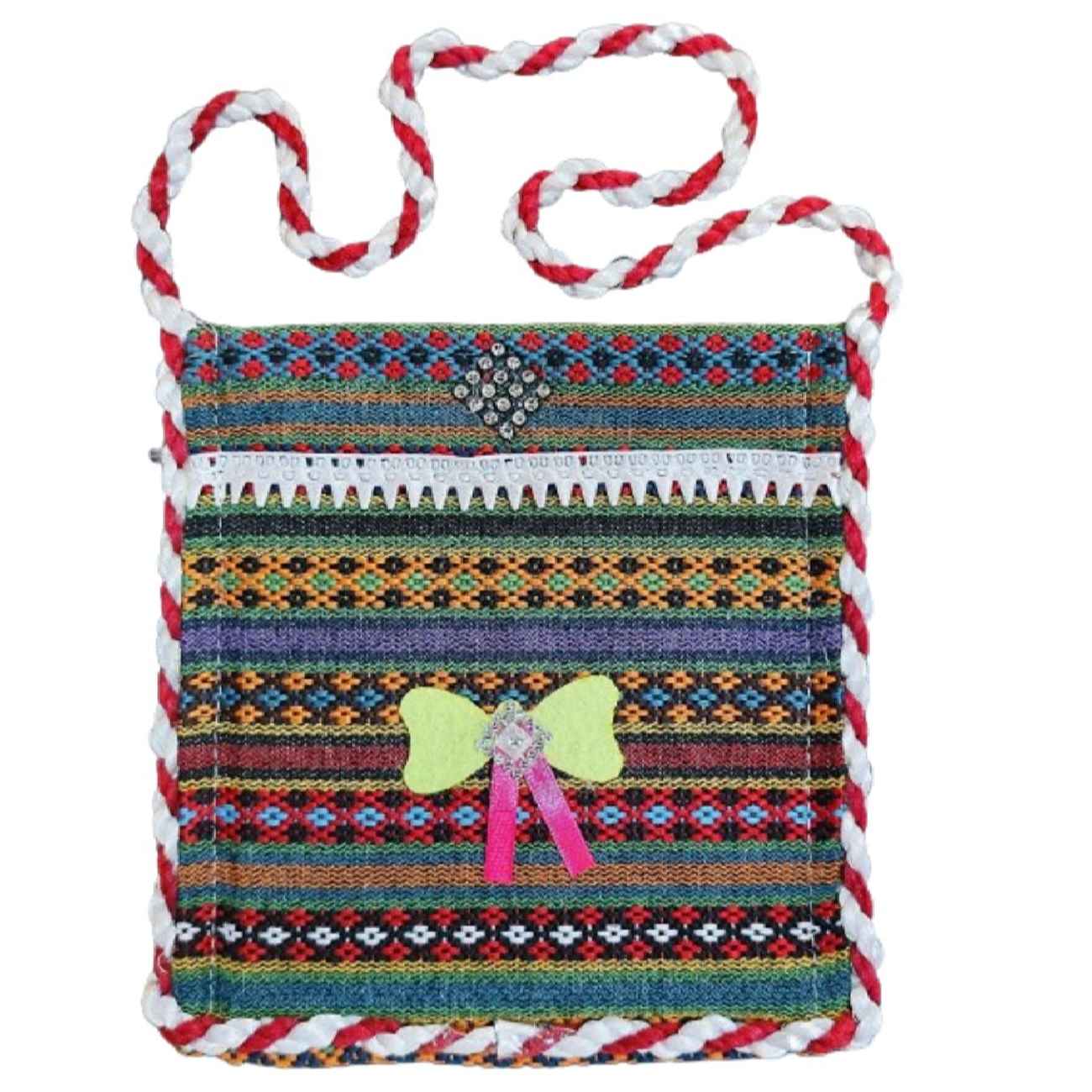 女款手工波斯Jajim斜挎肩包