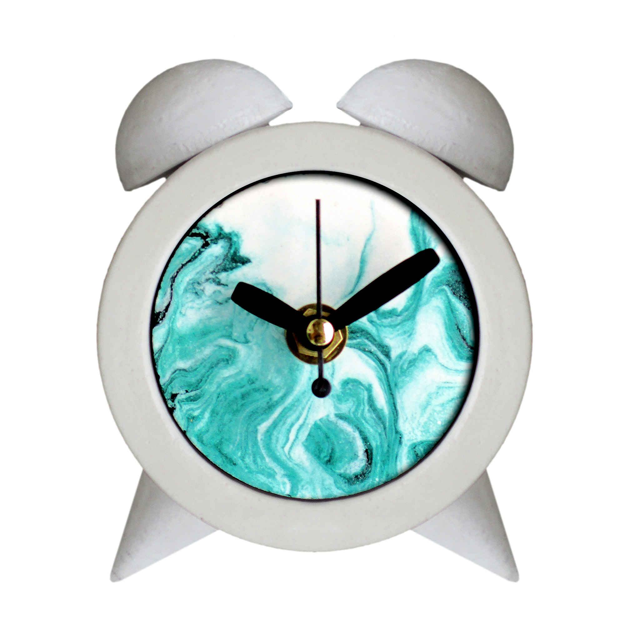 Main image of 手工混凝土双铃钟 – 大理石设计