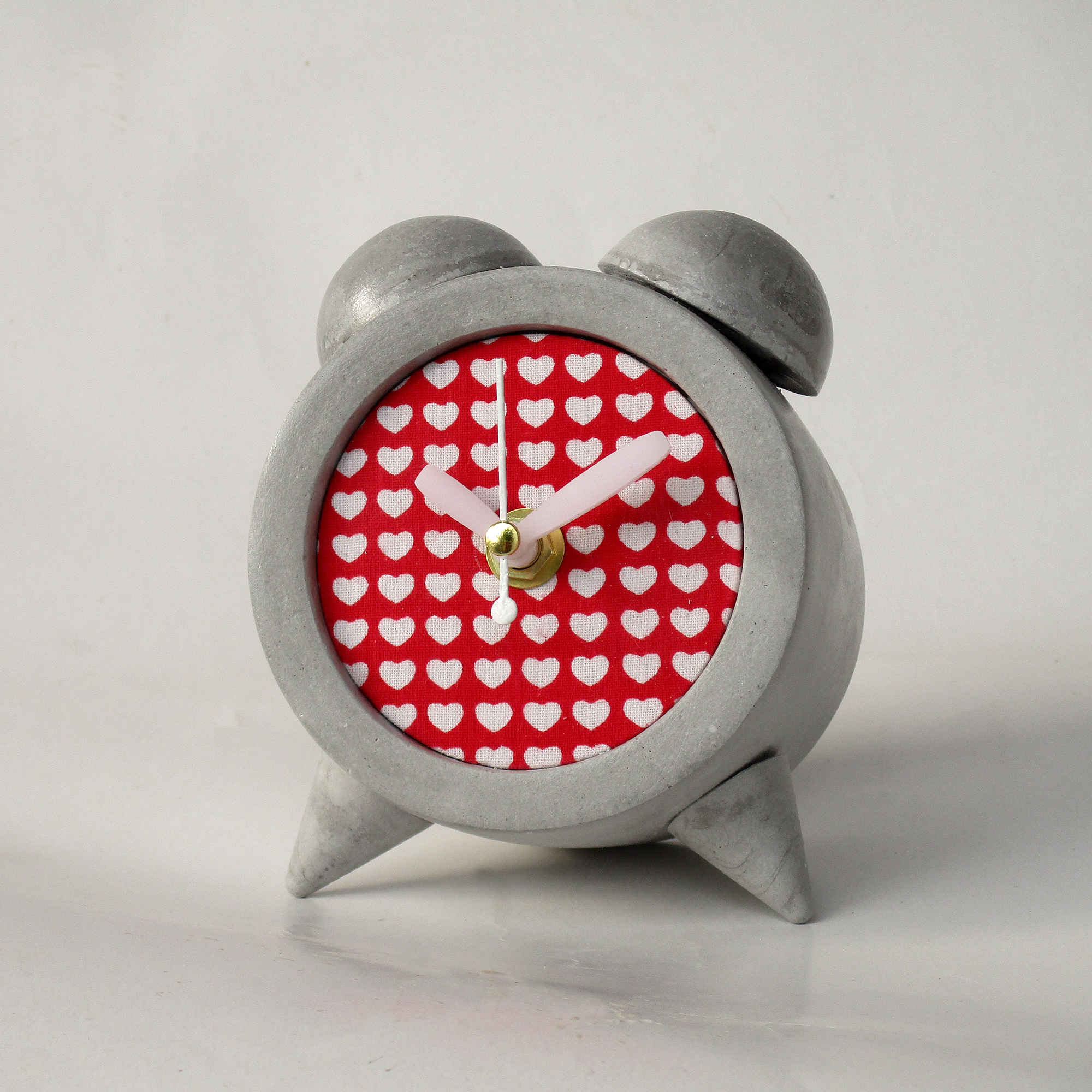 手工混凝土双铃钟 – 家居装饰款