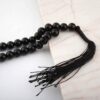 Thumbnail 5: 伊斯兰黑缟玛瑙念珠 —— 33颗祈祷珠 Tasbih