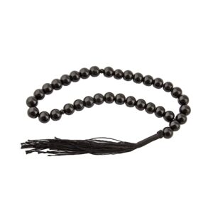 伊斯兰黑缟玛瑙念珠 —— 33颗祈祷珠 Tasbih