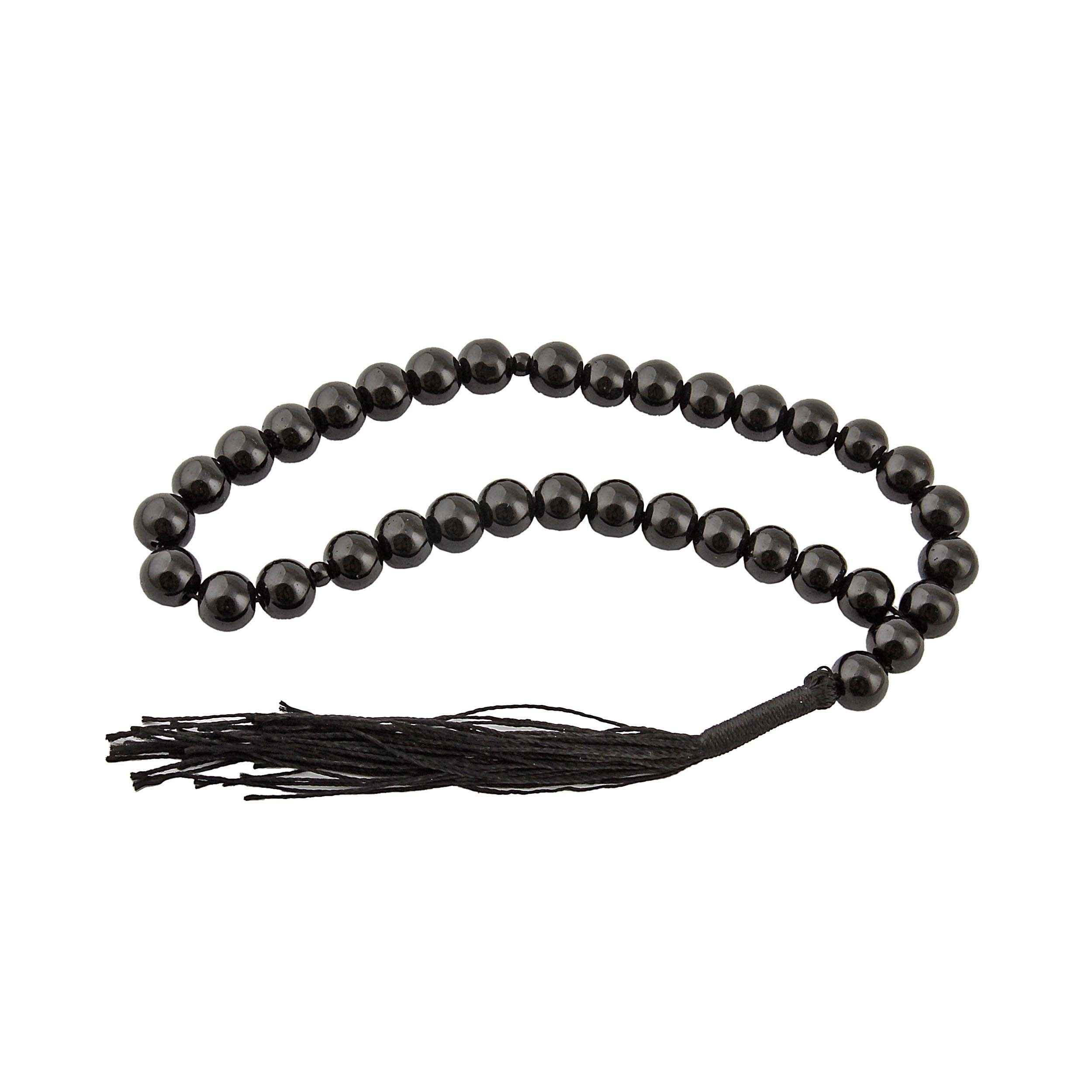 Main image of 伊斯兰黑缟玛瑙念珠 —— 33颗祈祷珠 Tasbih