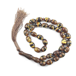 伊斯兰Sandalus树脂念珠 —— 33颗祈祷珠 Tasbih