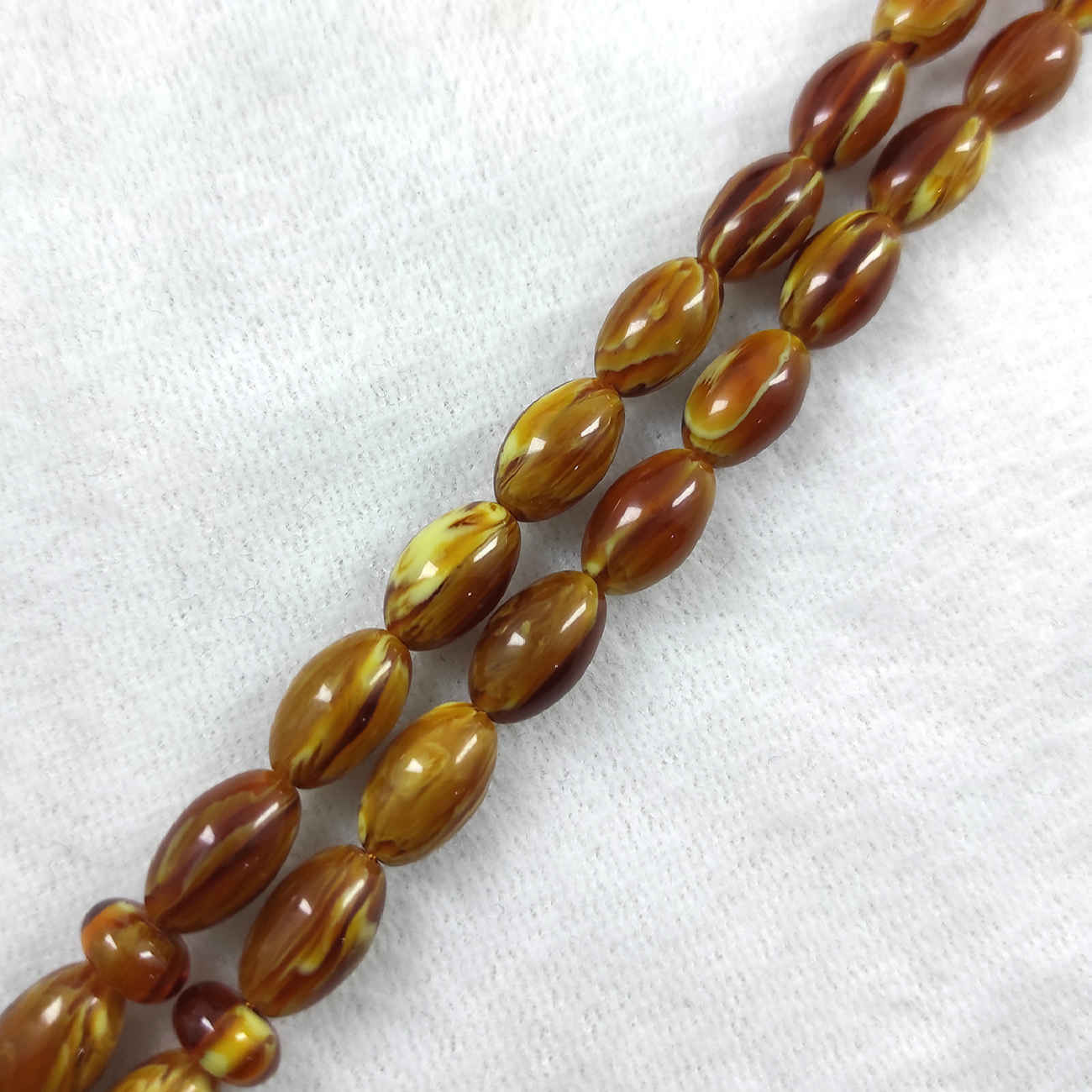 伊斯兰深色Sandalus树脂念珠 —— 33颗祈祷珠 Tasbih