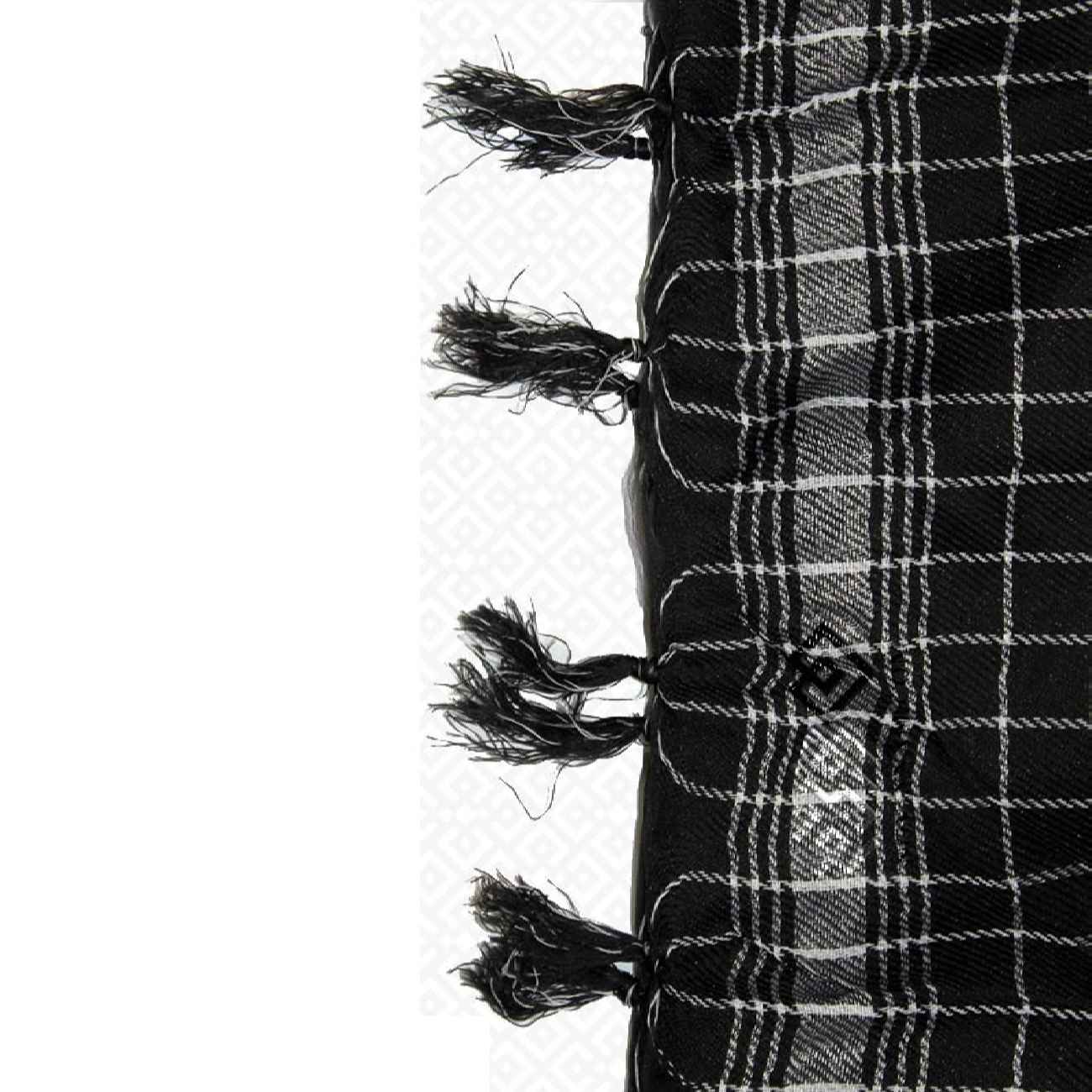 巴勒斯坦风格凯菲耶 —— 传统阿拉伯围巾，经典图案