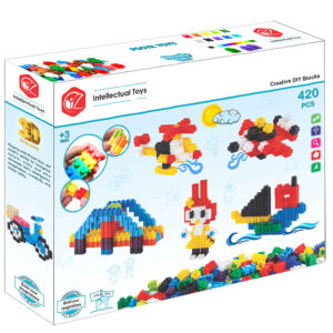 Intellectual Toys 农场建筑积木 – 儿童及成人趣味套装，420件