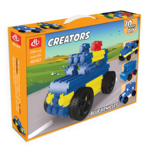 Creators 山地车积木 – DIY套装含10款模型，适合5岁以上，220件
