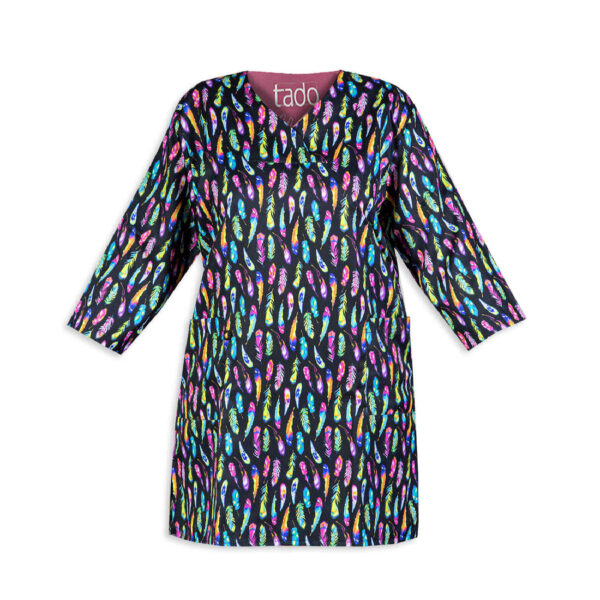 女士V领医用手术服上衣——时尚与实用