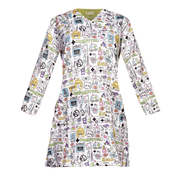 女士弹力医用手术服套装——舒适与灵活