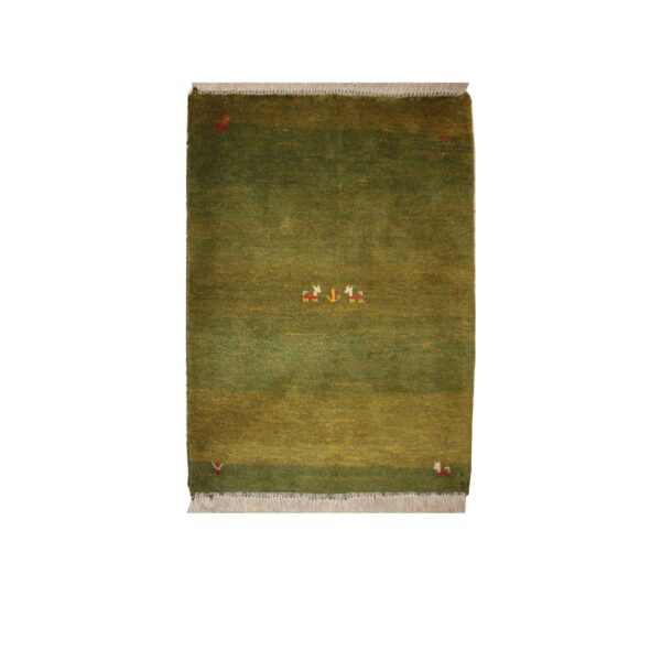 原创波斯加贝羊毛地毯 手工编织于法尔斯 动物图案