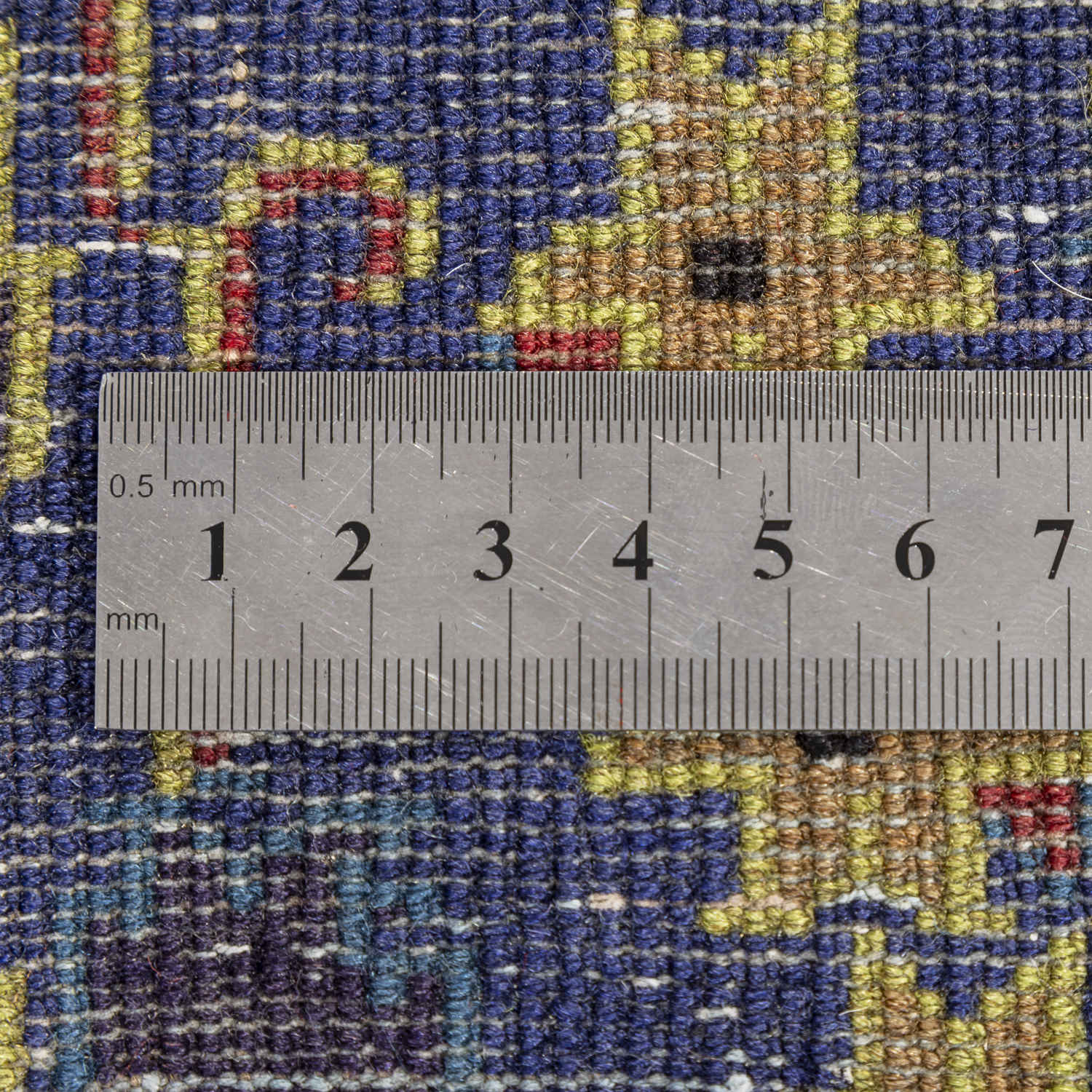 艺术收藏波斯羊毛地毯，手工结制，产自俾路支斯坦