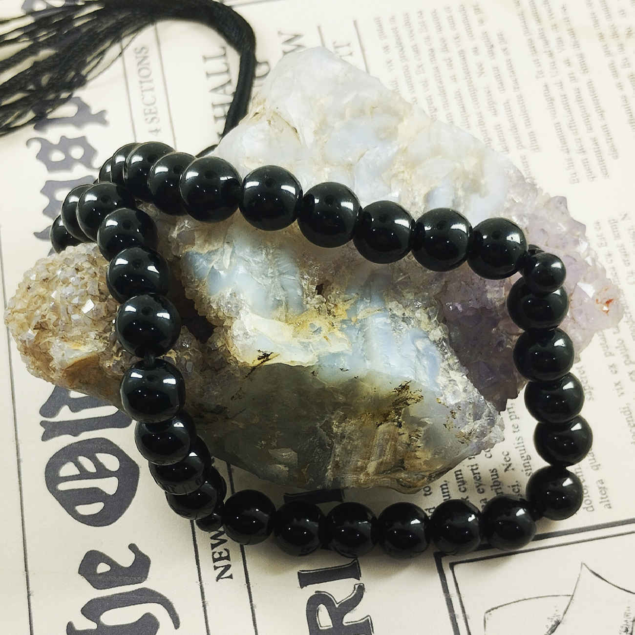 伊斯兰黑玛瑙念珠 —— 33颗祈祷珠 Tasbih