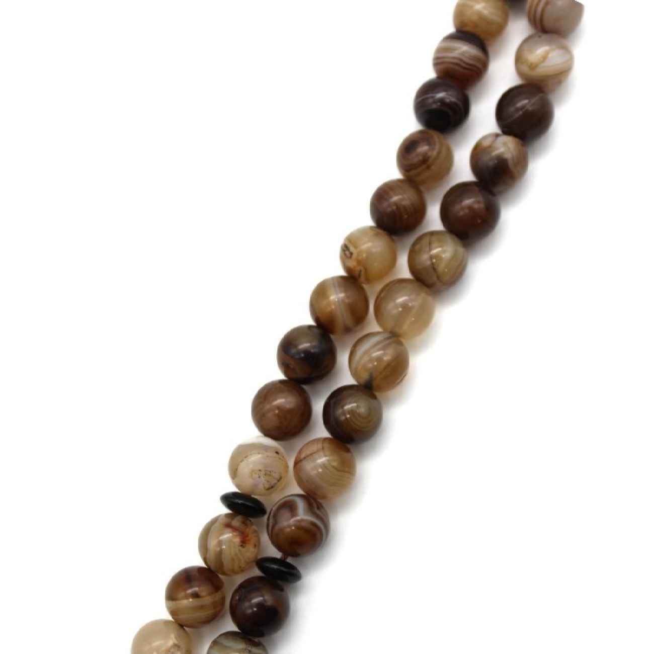 伊斯兰棕色玛瑙念珠 —— 33颗祈祷珠 Tasbih