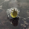 Thumbnail 2: 波斯男士黄水晶纯银戒指——Elegance款