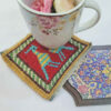 Thumbnail 4: 手工波斯Kilim编织杯垫 – 户枭图案