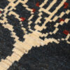 Thumbnail 3: 波斯加贝羊毛地毯 手工编织于法尔斯 树木炭灰色图案
