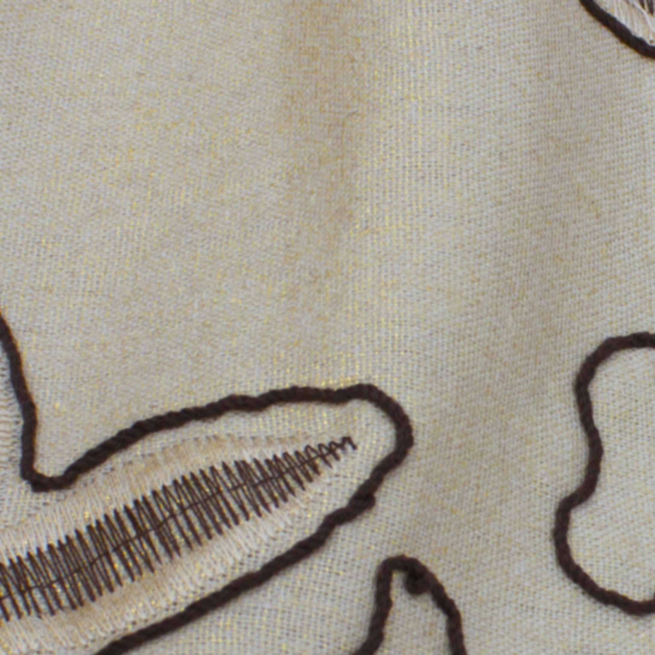 波斯女款刺绣曼托——花卉设计