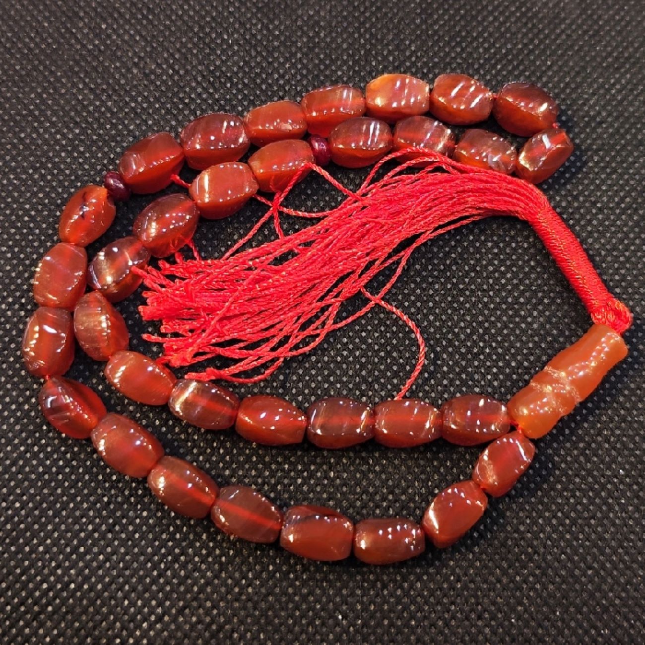 Main image of 伊斯兰天然玛瑙念珠 —— 33颗祈祷珠 Tasbih