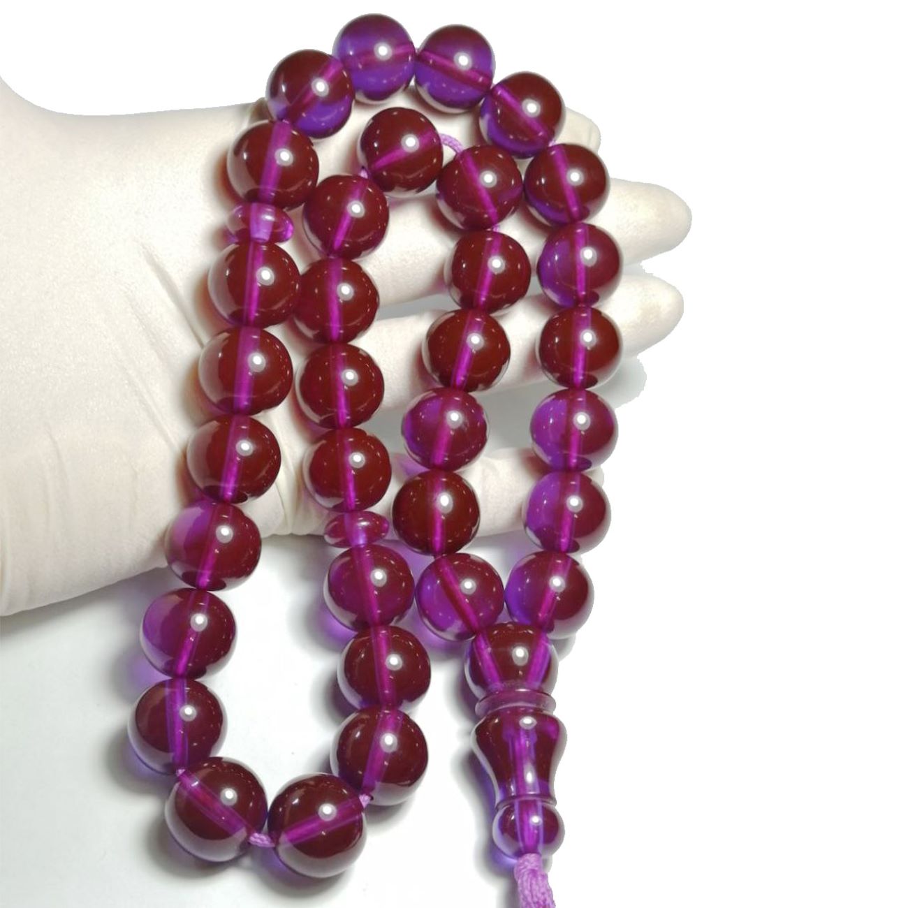 伊斯兰Sandalus树脂念珠 —— 33颗祈祷珠 Tasbih