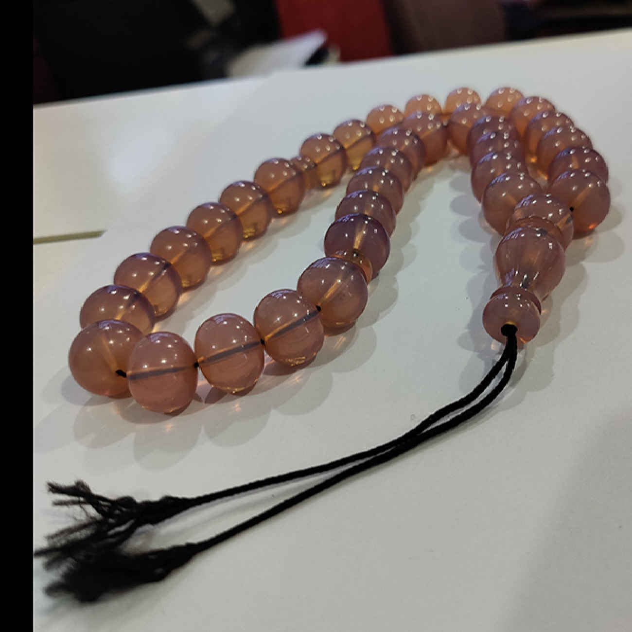 伊斯兰Sandalus树脂念珠 III —— 33颗祈祷珠 Tasbih